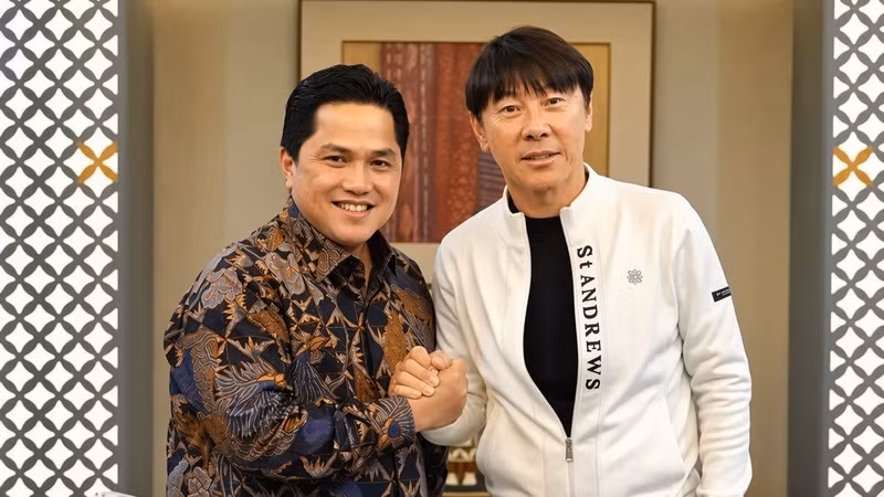 Shin Tae-yong giảng hòa với Chủ tịch LĐBĐ Indonesia