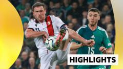 Highlights: Northern Ireland frustrated by Georgia