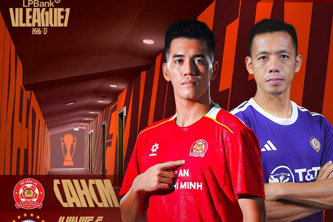Trực tiếp Công An TP.HCM 0-0 Hà Nội FC: Đôi công hấp dẫn (H1)