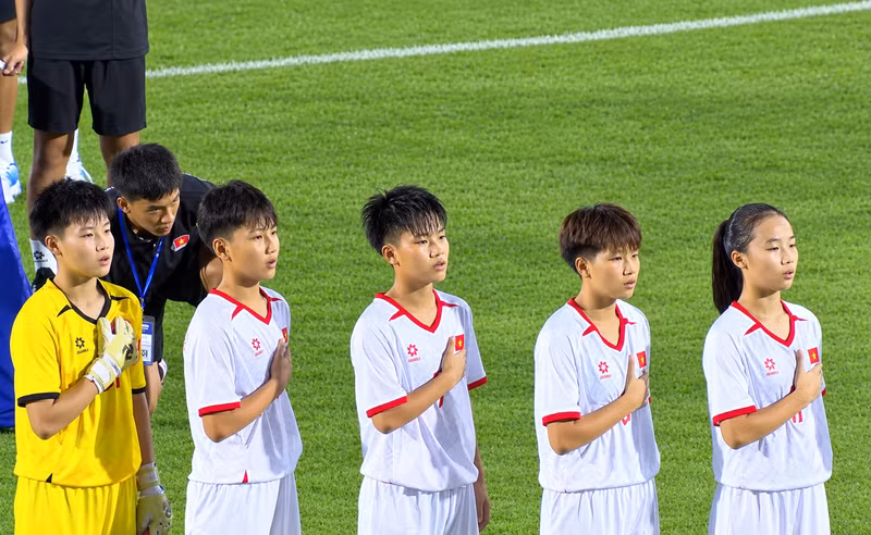 U17 nữ Việt Nam tạo nên chiến thắng chấn động 20-0 vòng loại nữ U17 châu Á