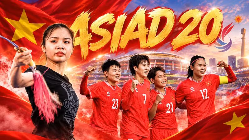 Lịch thi đấu Asiad 20 ngày 21/9 của Thể thao Việt Nam: Tâm điểm võ thuật và bóng đá