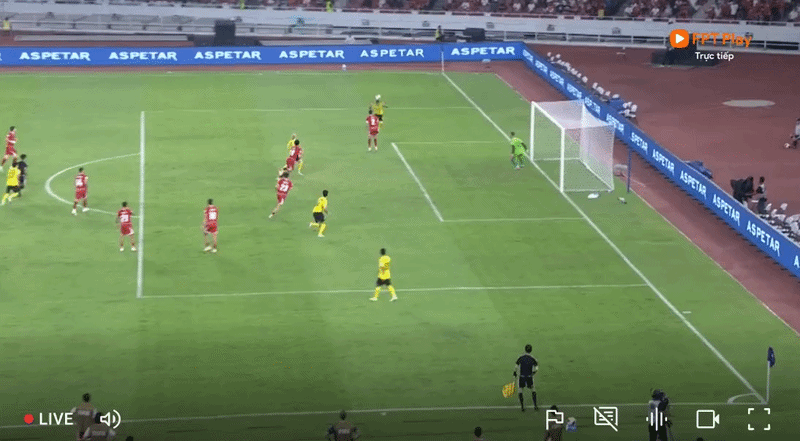 Trực tiếp FIFA ASEAN Cup Indonesia vs Malaysia 0-0 (H2): Malaysia lỡ cơ hội