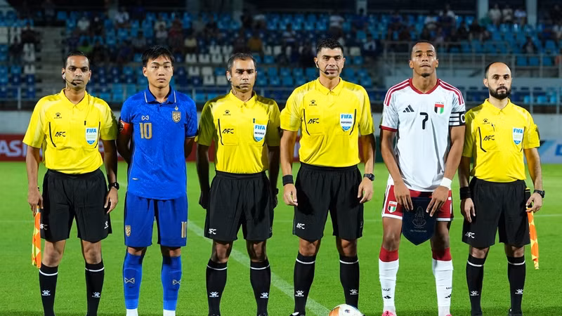 AFC siết công tác trọng tài sau khiếu nại của U20 Thái Lan