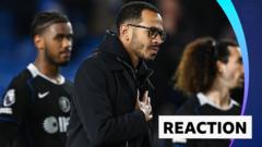 Mọi thứ cần thay đổi sau thất bại 'không thể chấp nhận được' - Rosenior