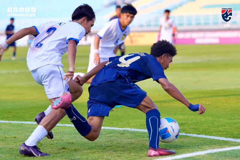 U17 Thái Lan thua ngược U17 Lào, bị loại khỏi giải Đông Nam Á