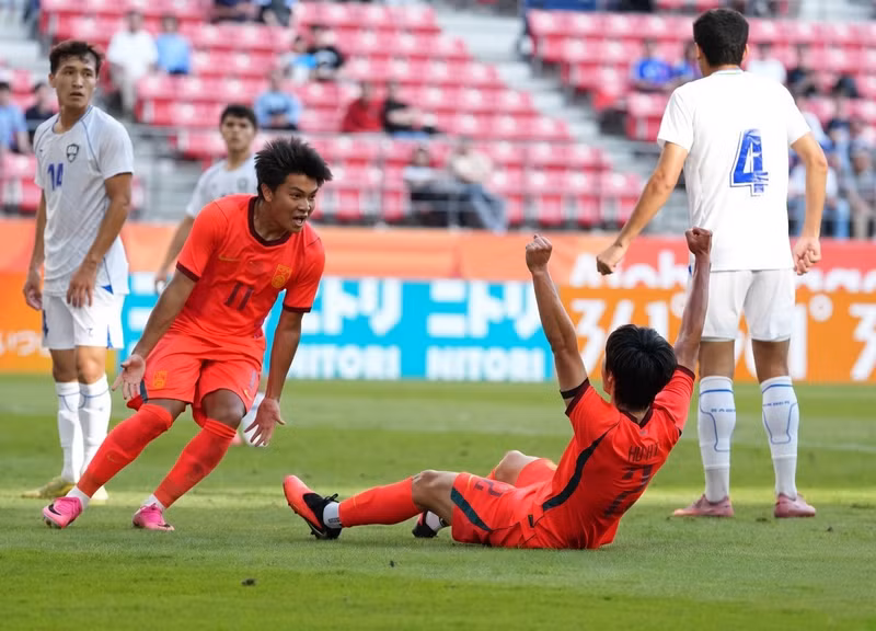 U23 Trung Quốc đánh bại Uzbekistan trên chấm luân lưu, giành huy chương đồng Asiad 20