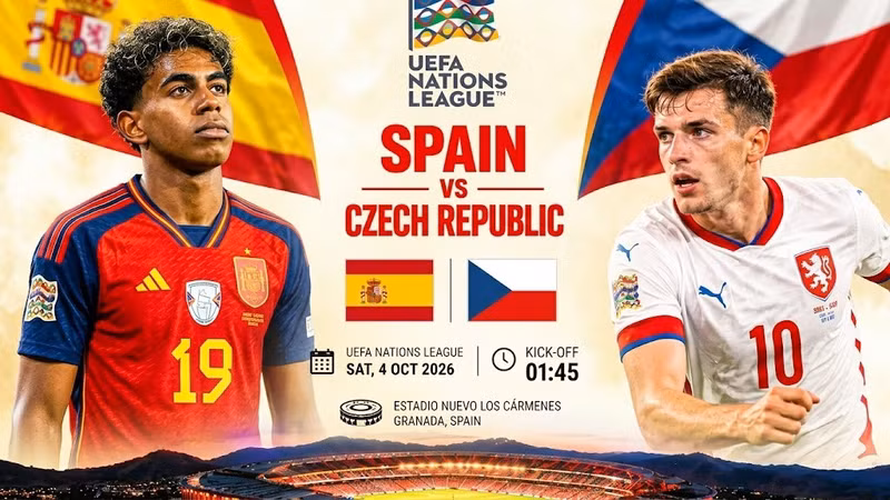 Nhận định Tây Ban Nha vs CH Séc, 01h45 ngày 4/10: Bò tót dạo chơi