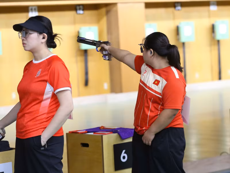Trực tiếp Asiad 20 ngày 23/9: Thùy Trang đứng hạng 6 ở loạt bắn chung kết